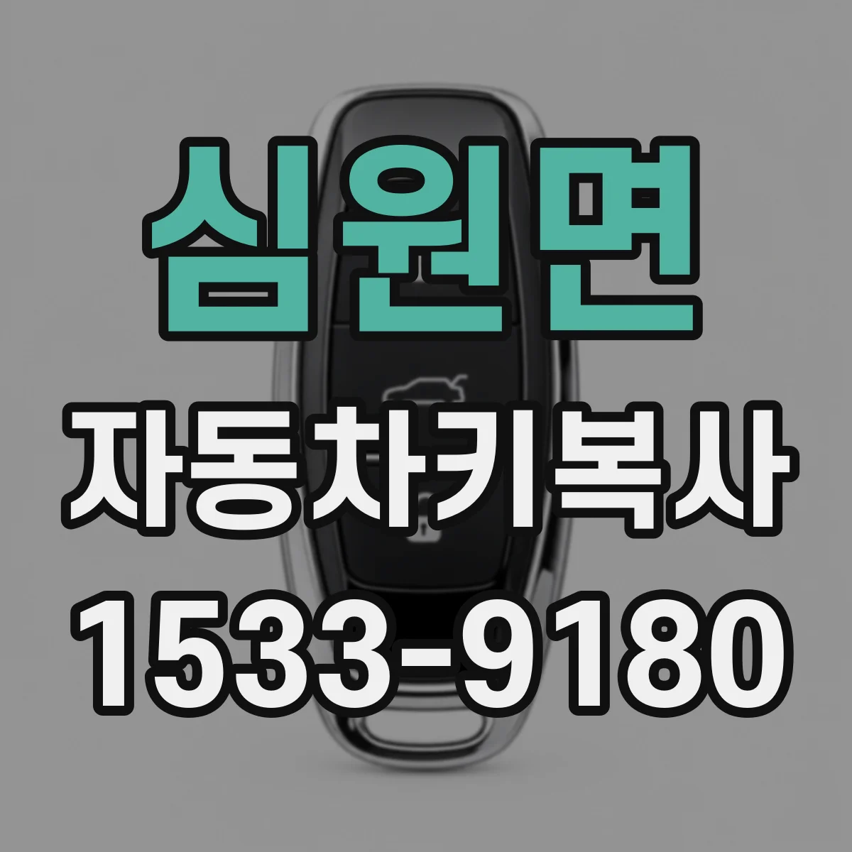 심원면 자동차키복사
