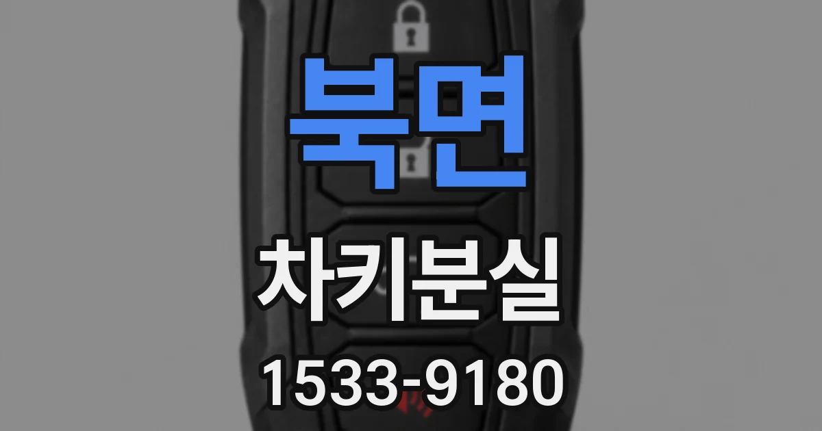 북면 차키분실