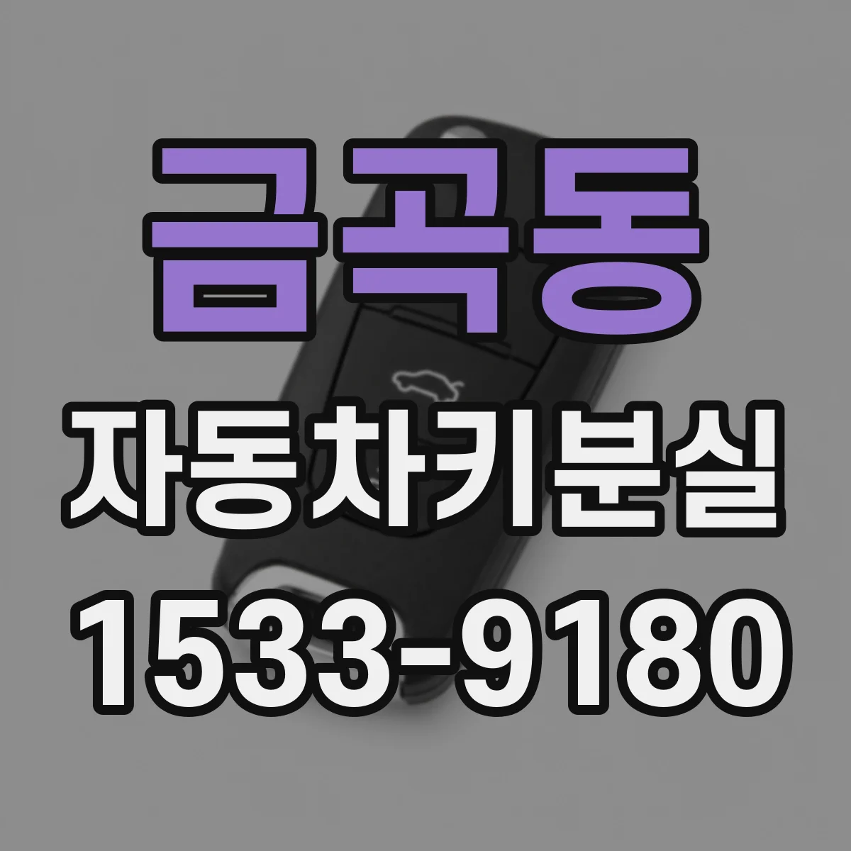 금곡동 자동차키분실