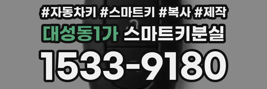대성동1가 스마트키분실