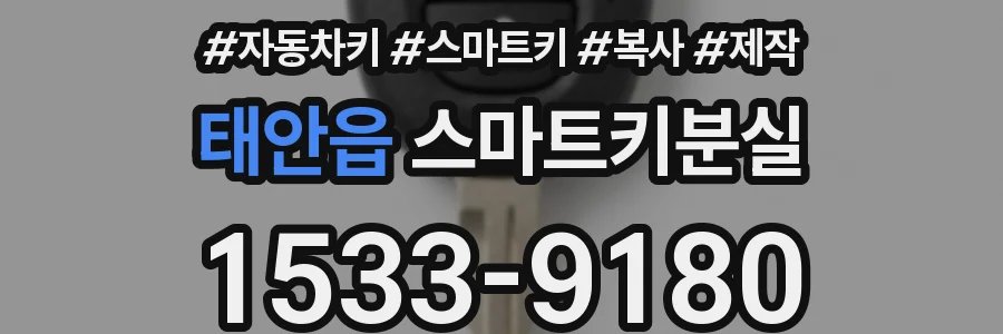 태안읍 스마트키분실