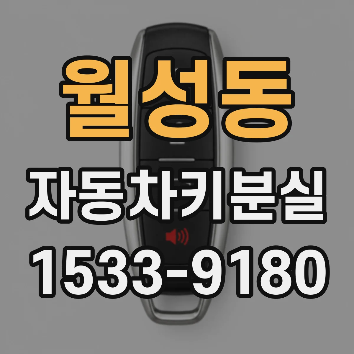 월성동 자동차키분실