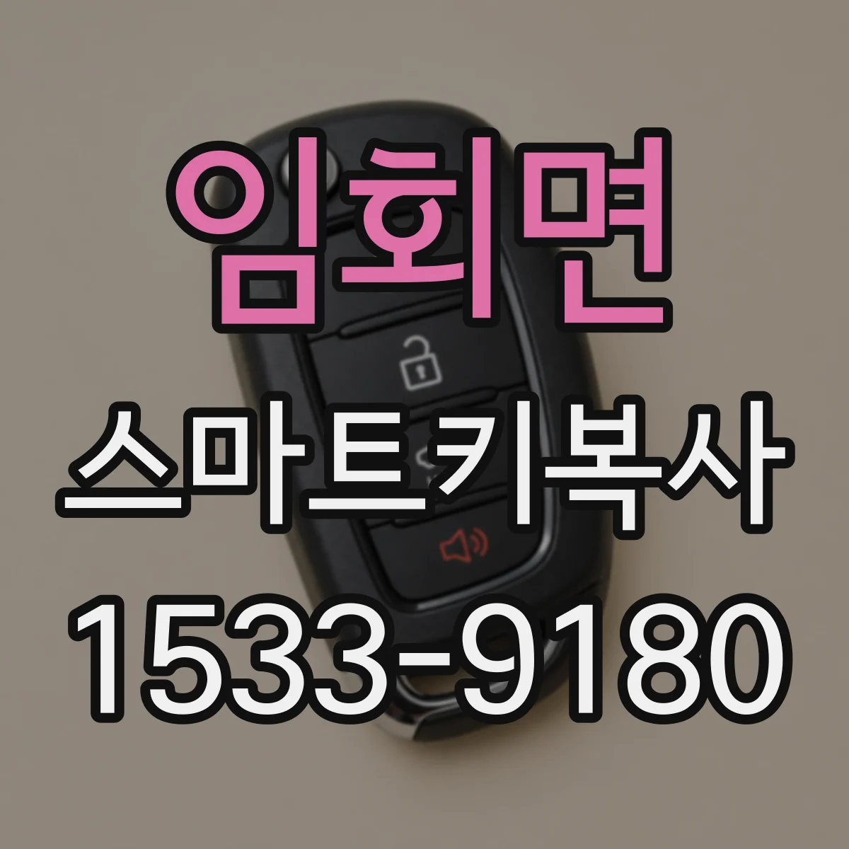 임회면 스마트키복사