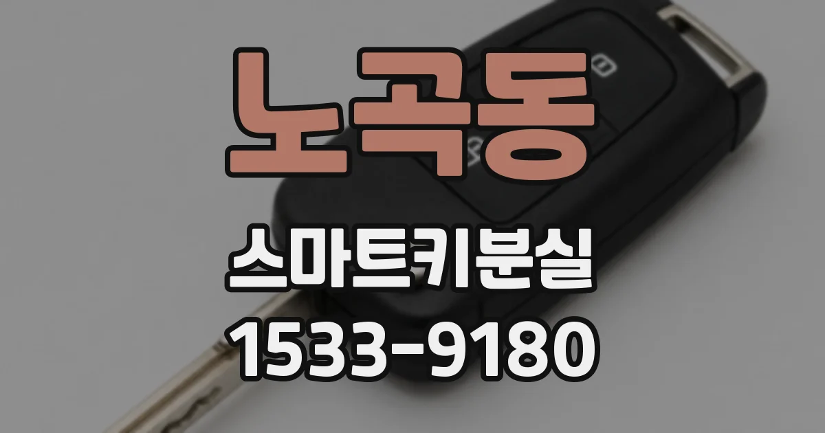노곡동 스마트키분실