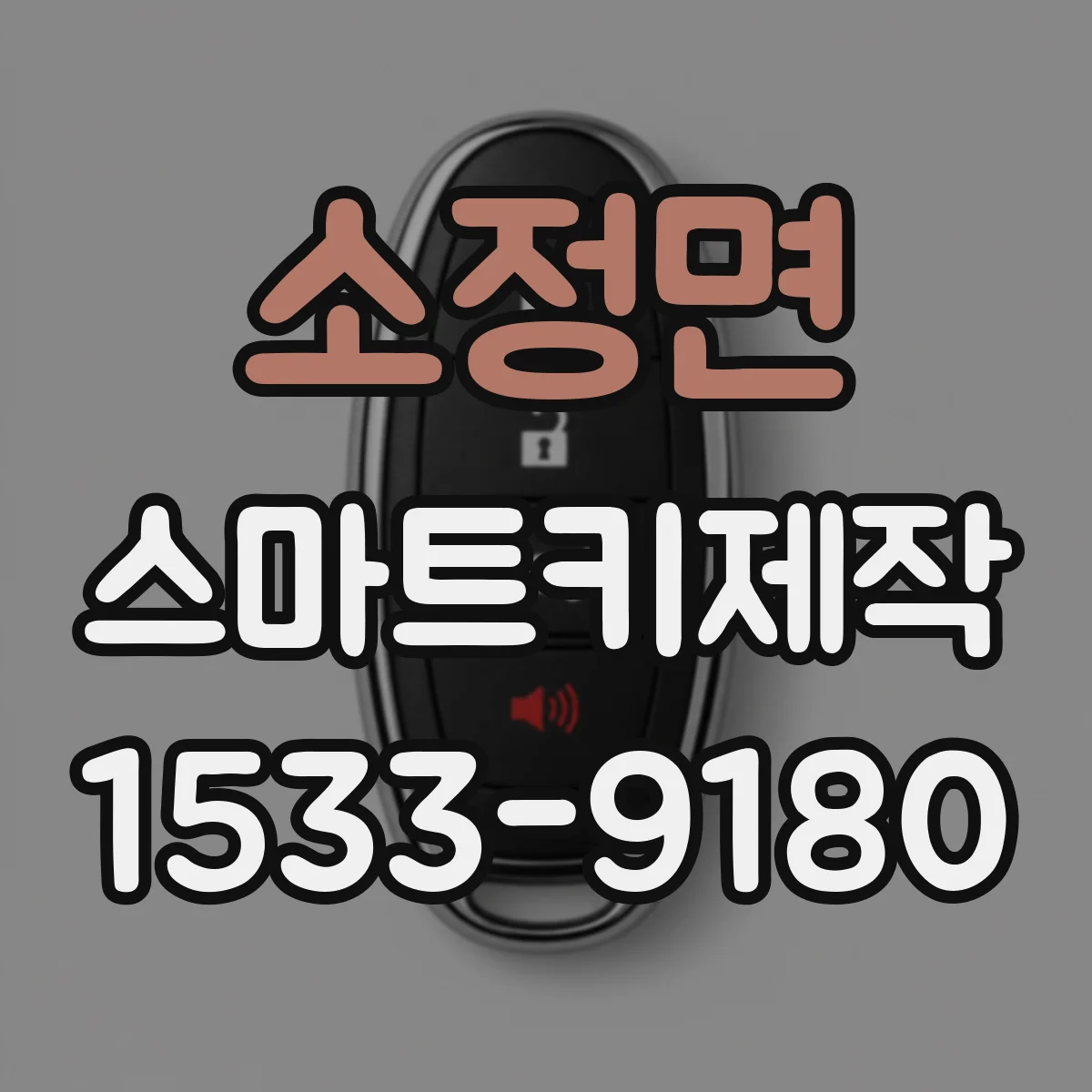소정면 스마트키제작