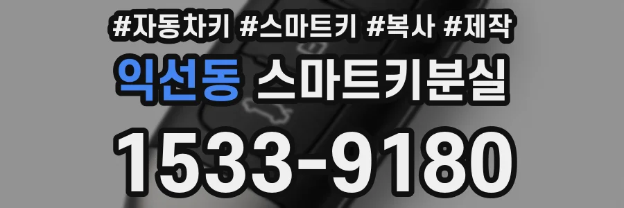 익선동 스마트키분실