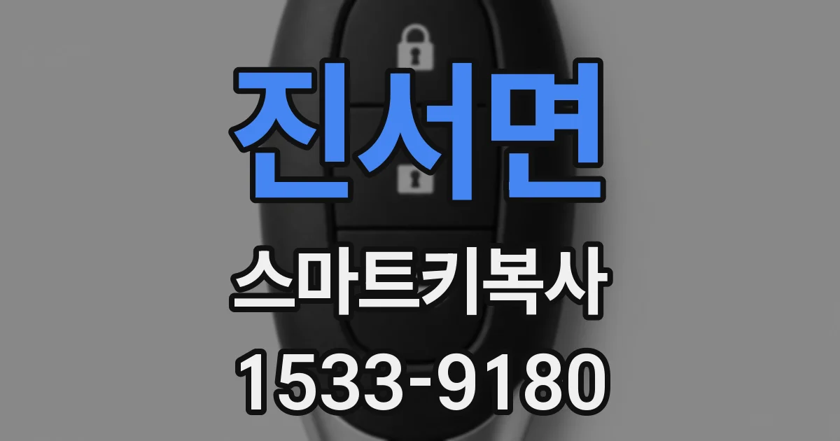 진서면 스마트키복사