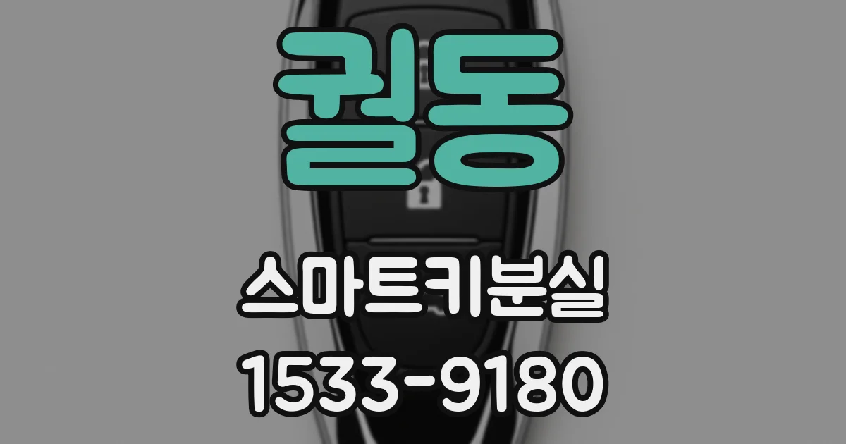 궐동 스마트키분실