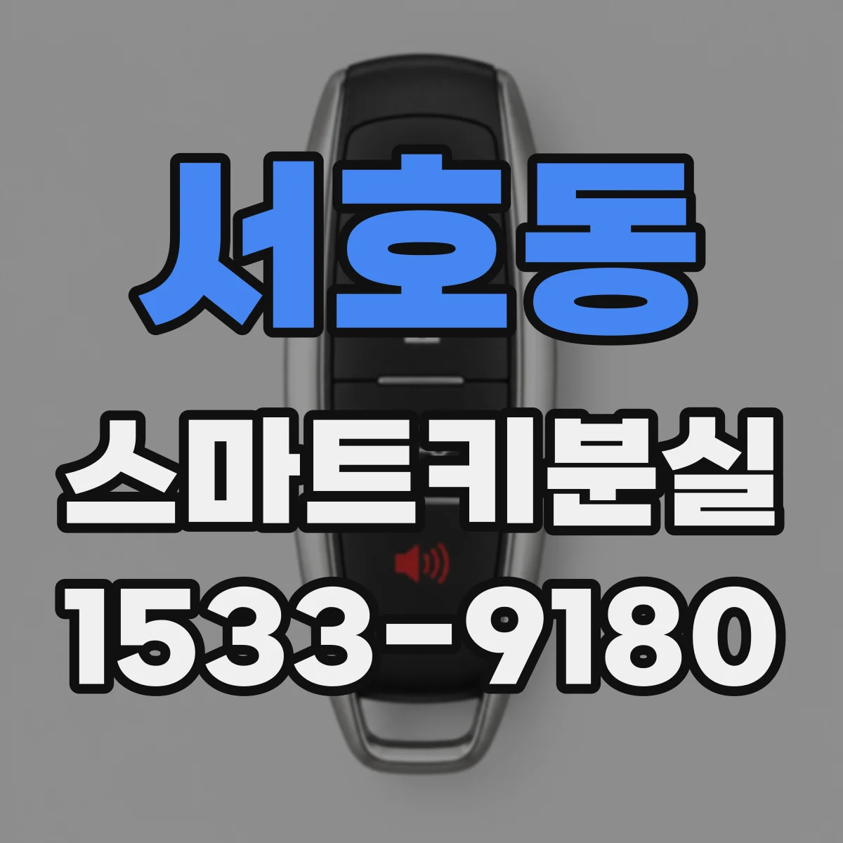 서호동 스마트키분실