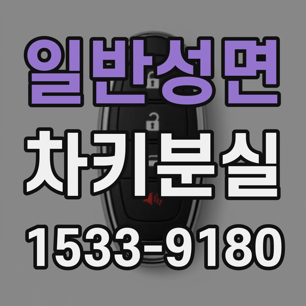 일반성면 차키분실