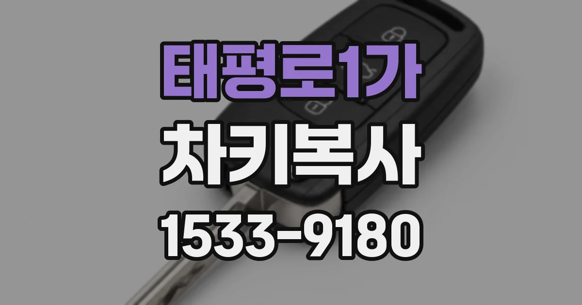 태평로1가 차키복사