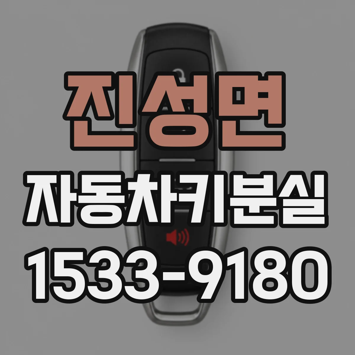 진성면 자동차키분실
