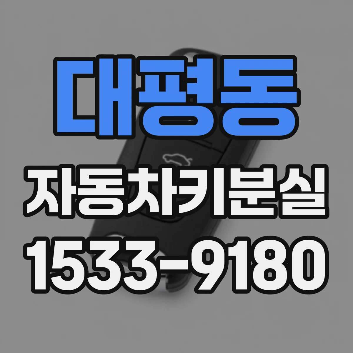대평동 자동차키분실