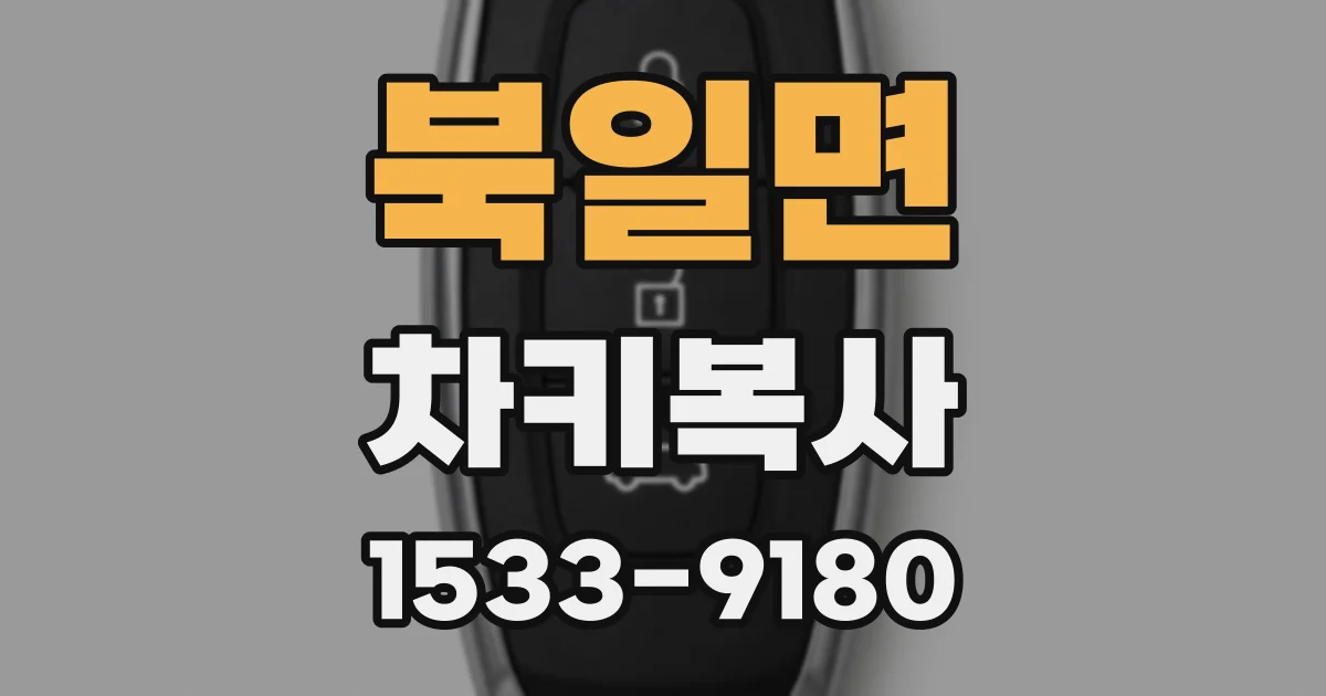 북일면 차키복사