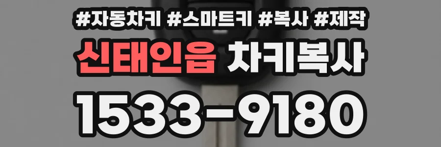 신태인읍 차키복사