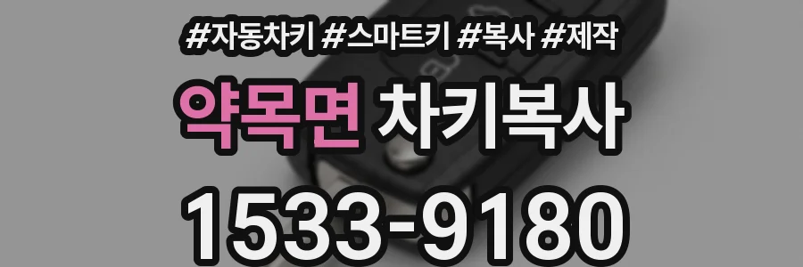 약목면 차키복사