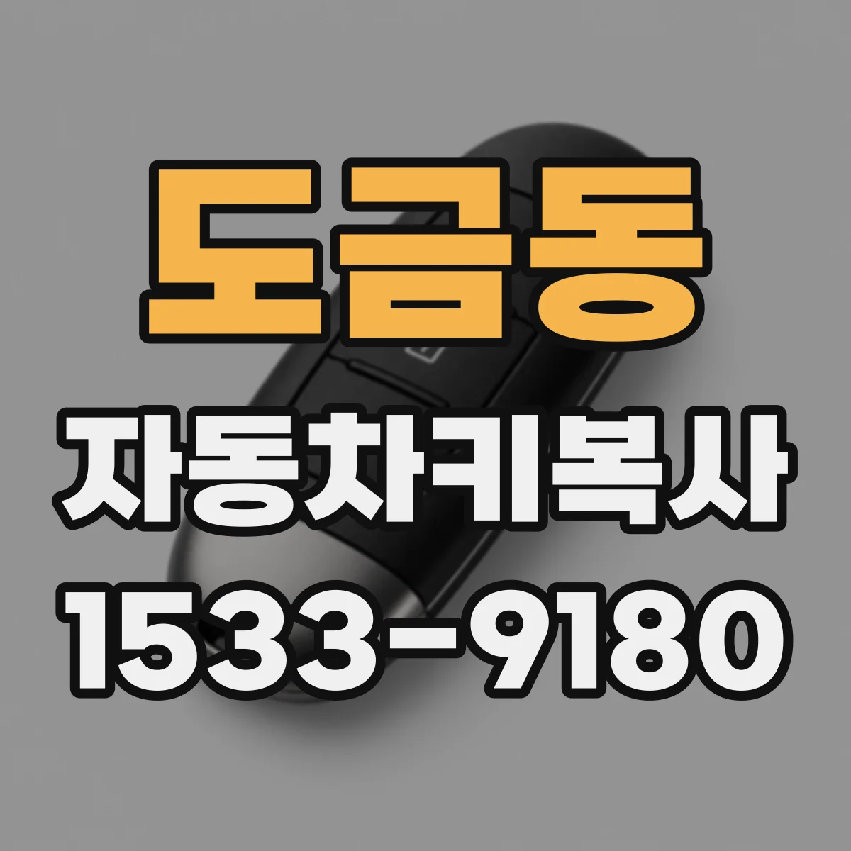 도금동 자동차키복사