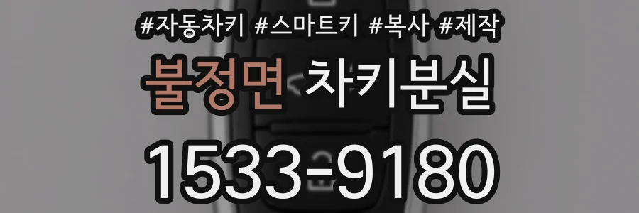 불정면 차키분실