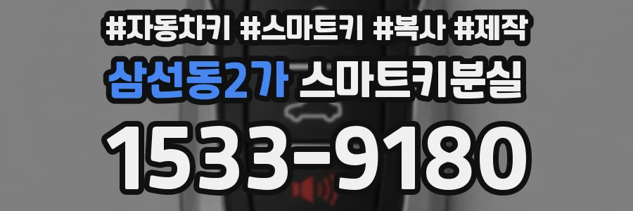 삼선동2가 스마트키분실