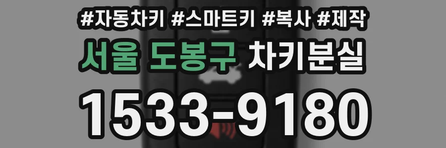 서울 도봉구 차키분실