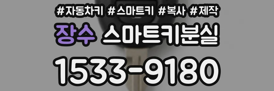 장수 스마트키분실