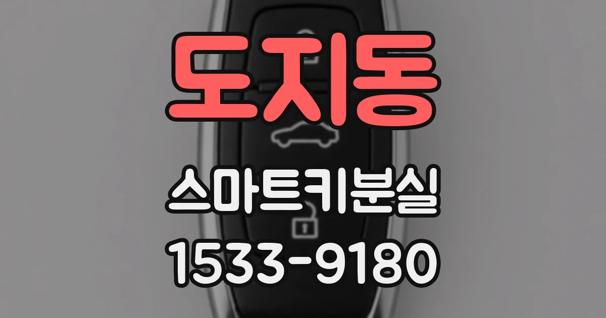 도지동 스마트키분실