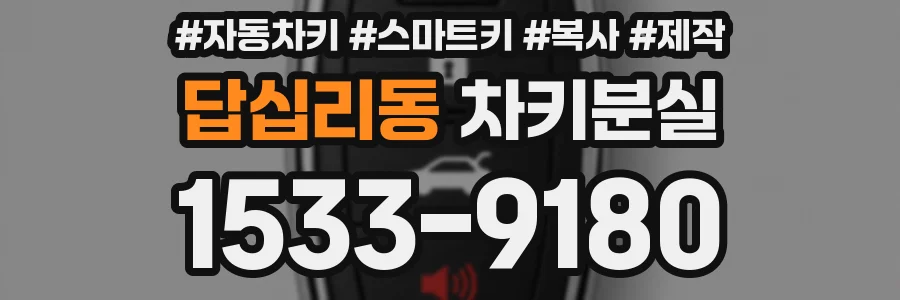 답십리동 차키분실