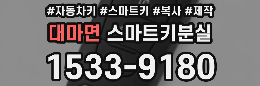 대마면 스마트키분실