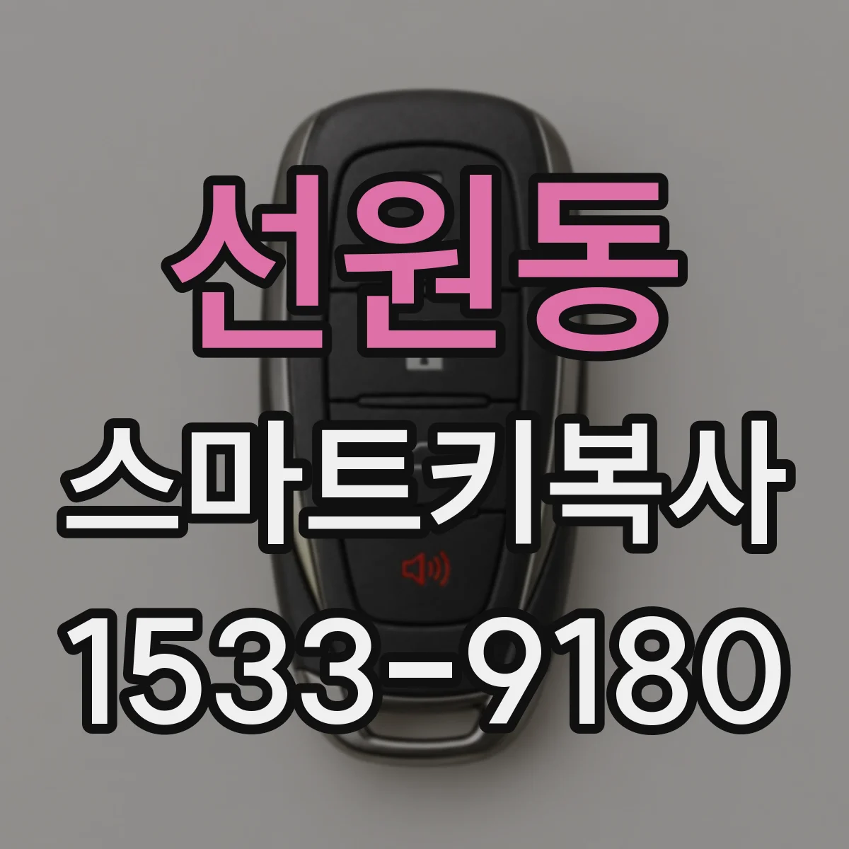 선원동 스마트키복사