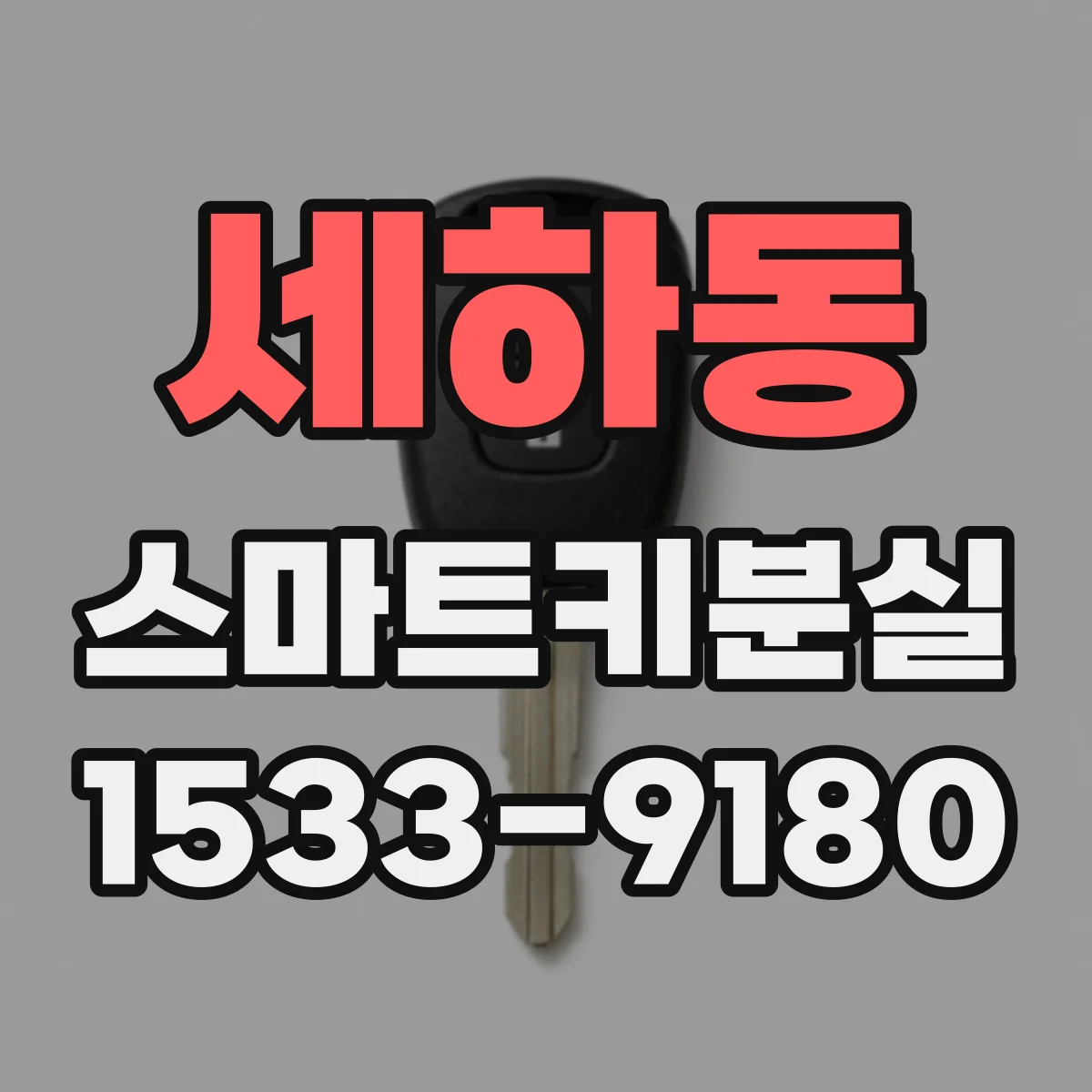 세하동 스마트키분실