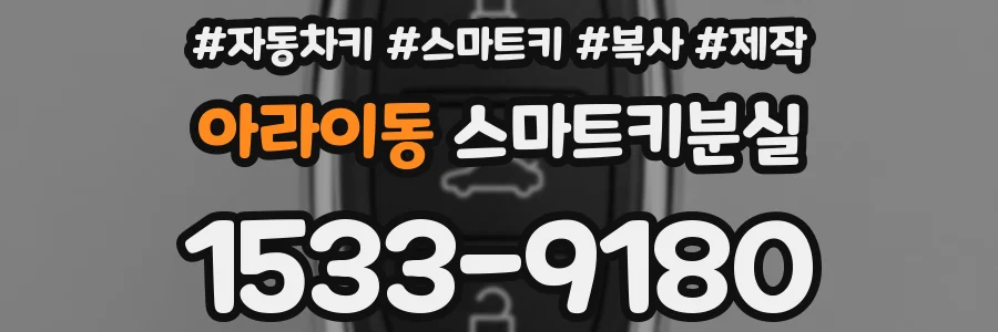 아라이동 스마트키분실