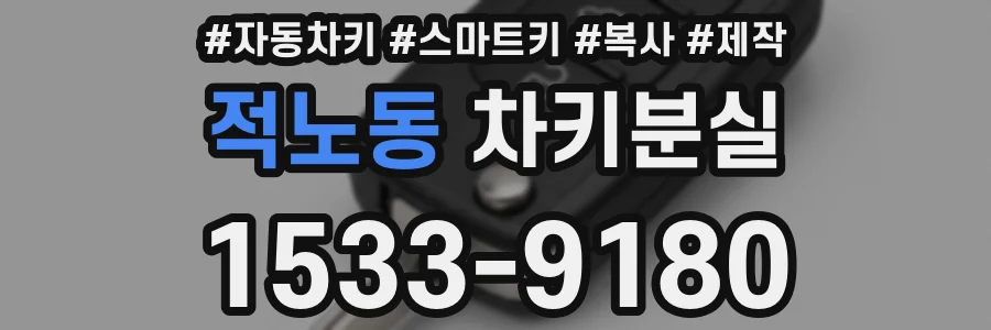 적노동 차키분실