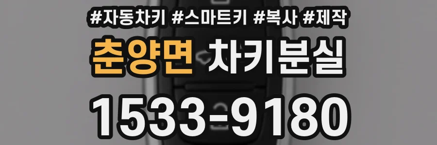 춘양면 차키분실