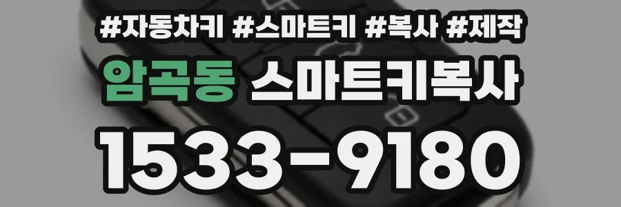 암곡동 스마트키복사