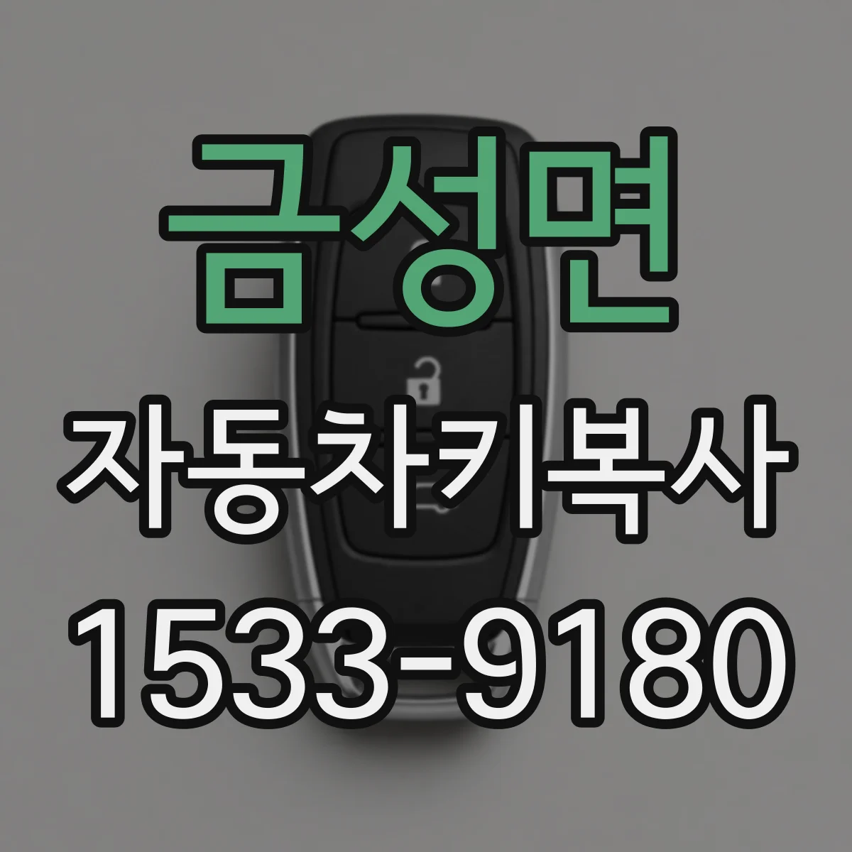 금성면 자동차키복사