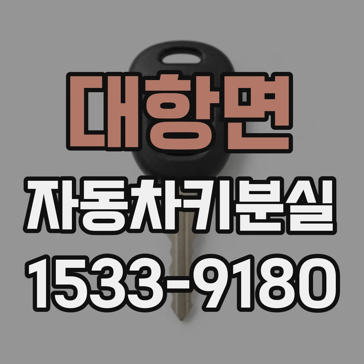 대항면 자동차키분실