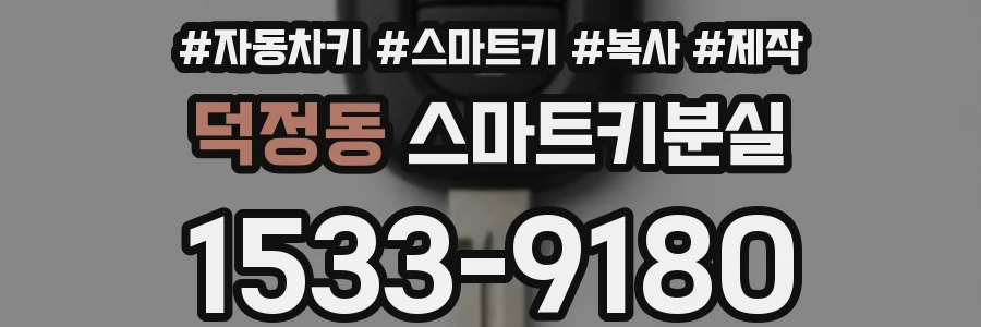 덕정동 스마트키분실
