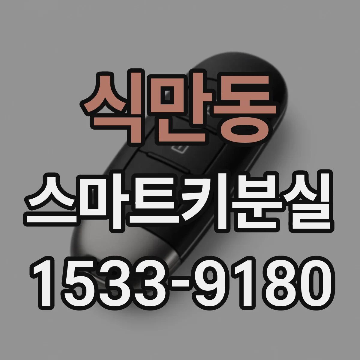 식만동 스마트키분실