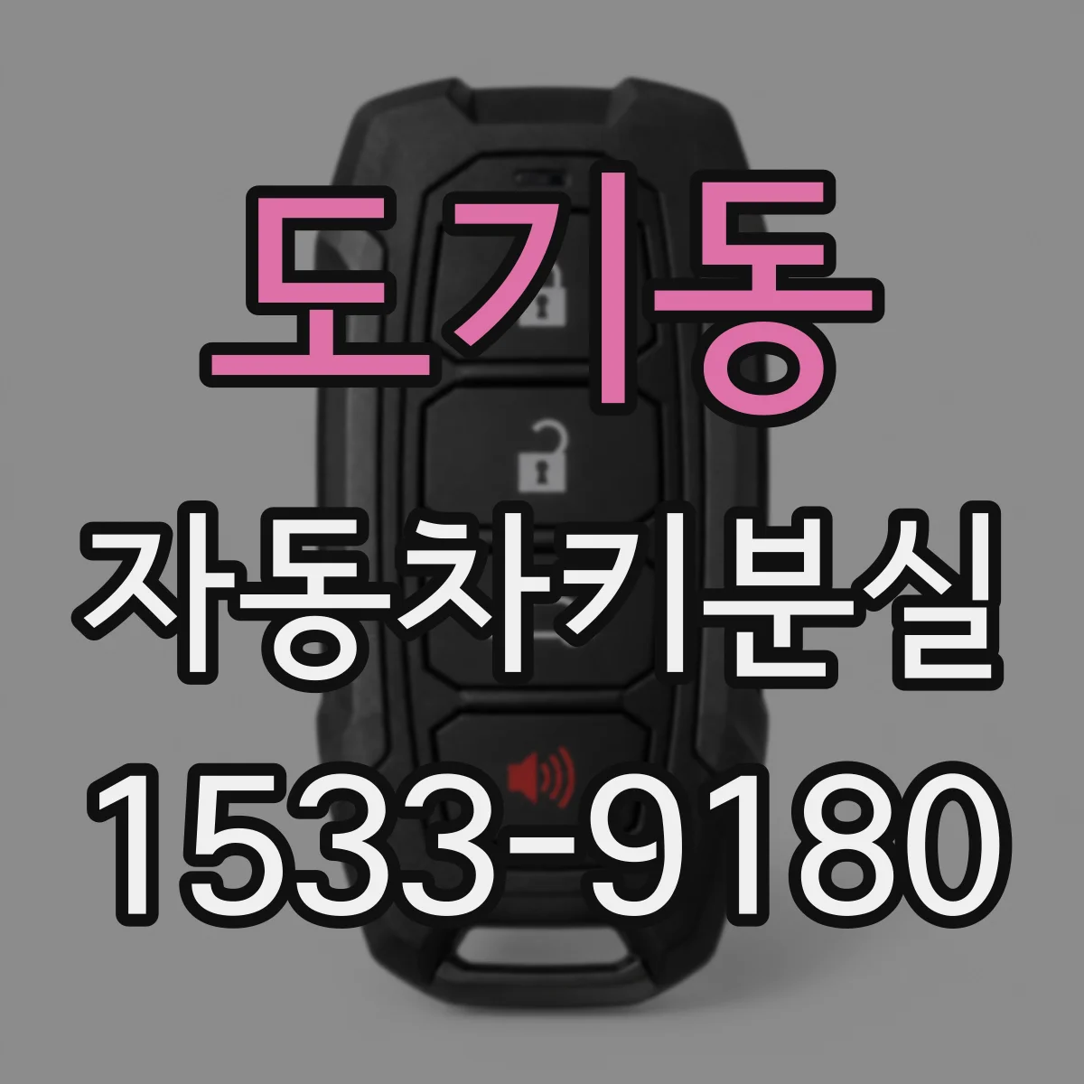 도기동 자동차키분실