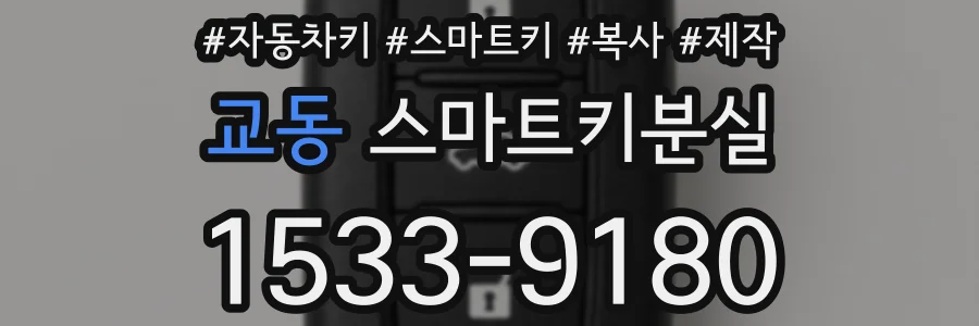 교동 스마트키분실