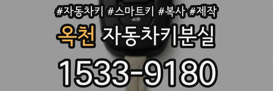 옥천 자동차키분실