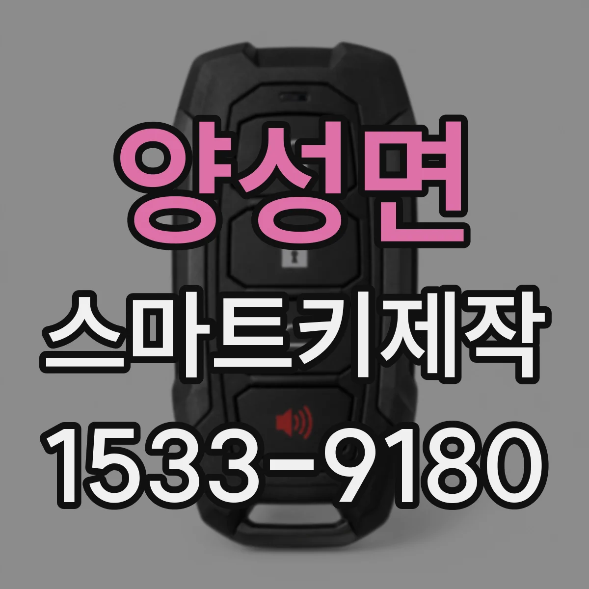 양성면 스마트키제작