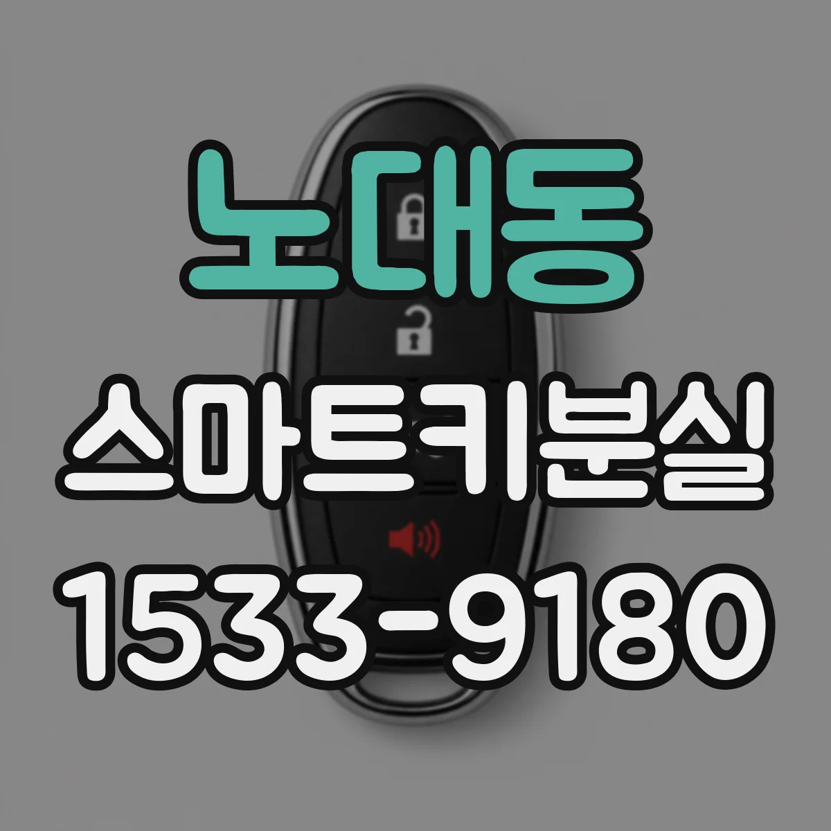 노대동 스마트키분실