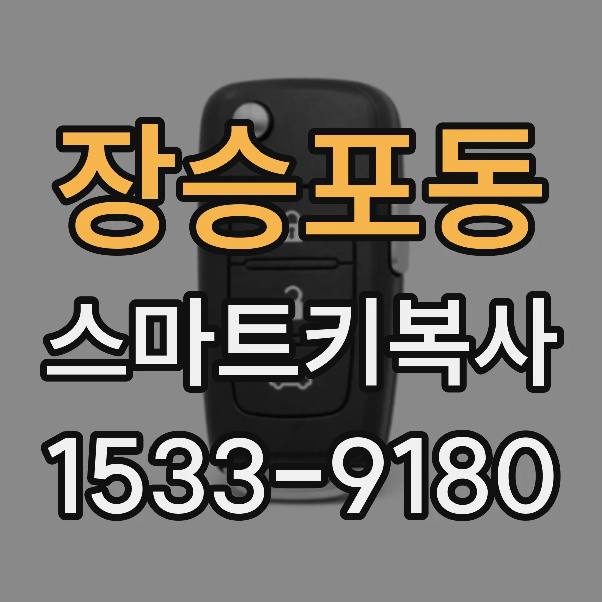 장승포동 스마트키복사