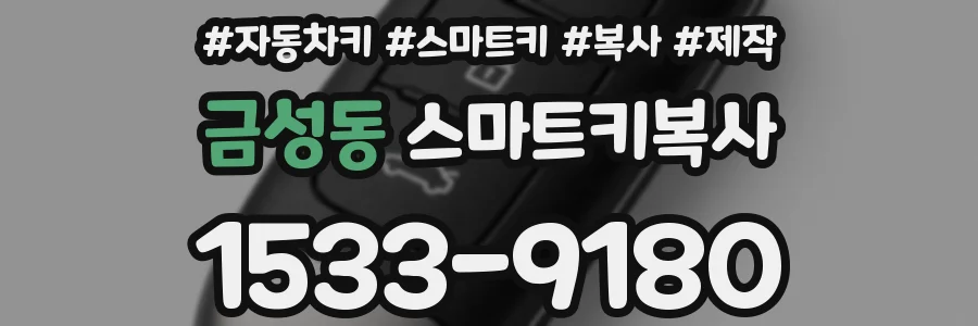 금성동 스마트키복사