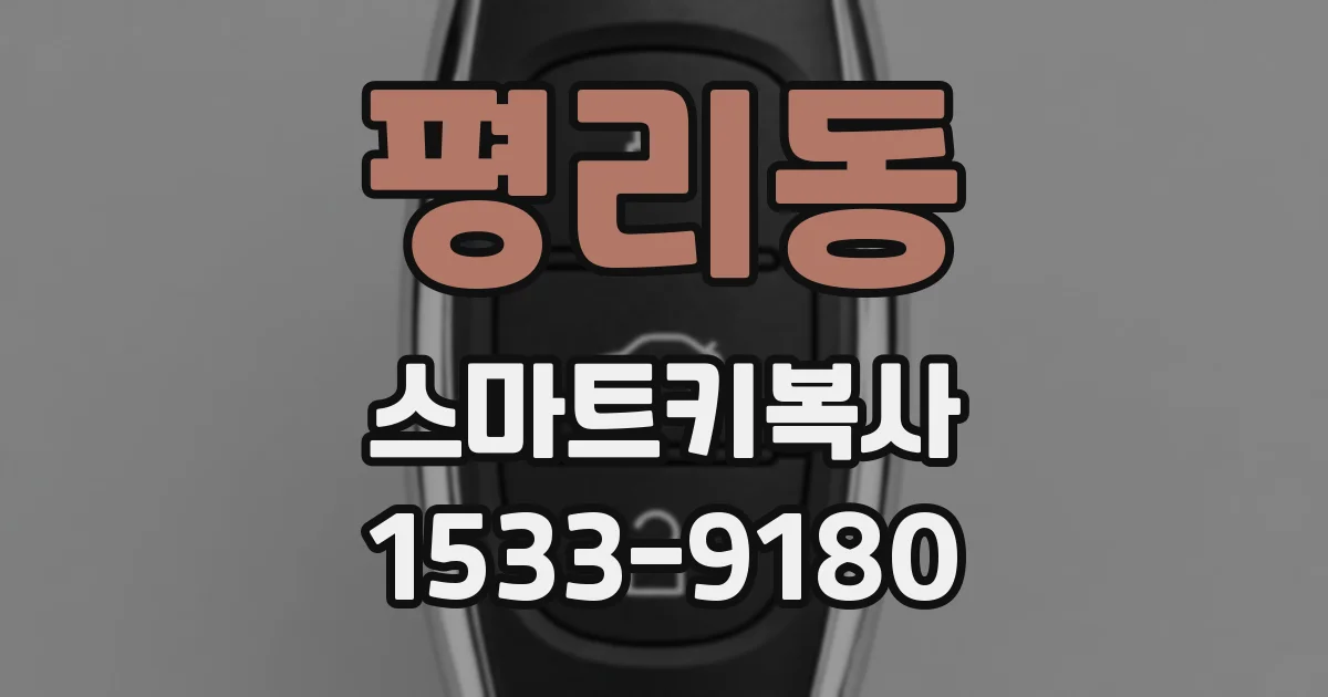 평리동 스마트키복사