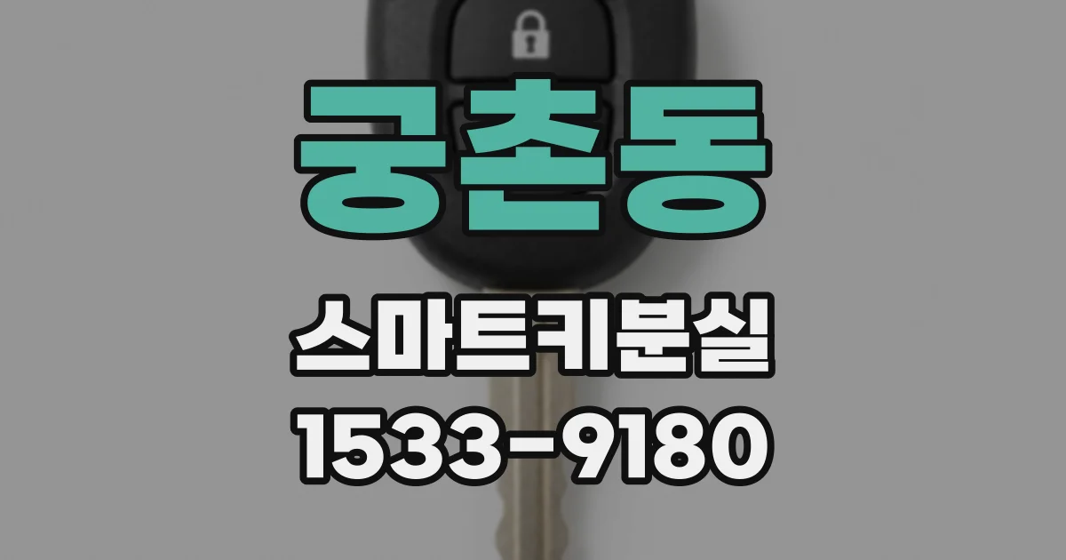 궁촌동 스마트키분실