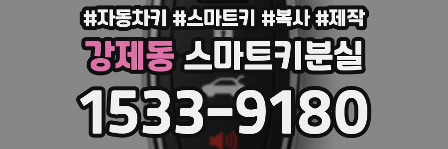 강제동 스마트키분실