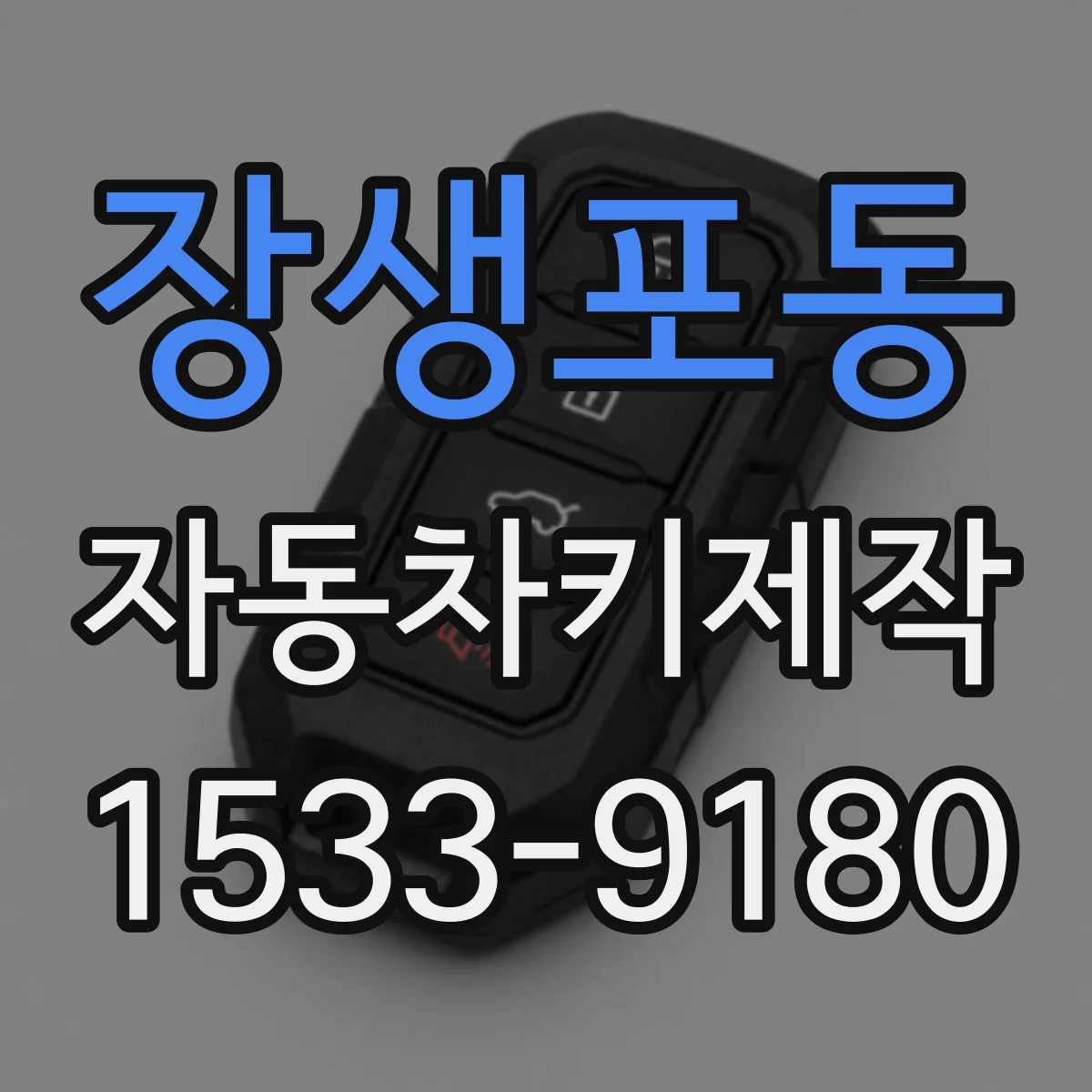 장생포동 자동차키제작