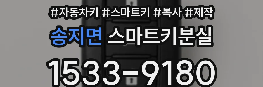 송지면 스마트키분실
